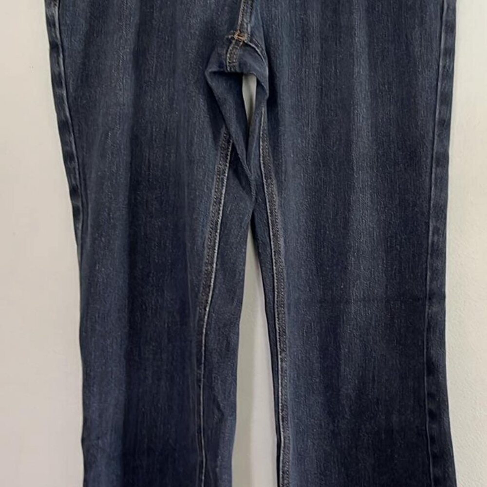 L.L. Bean‎ Jeans Women's 8R Blue Classic Fit Straight Leg Stretch Denim Pants